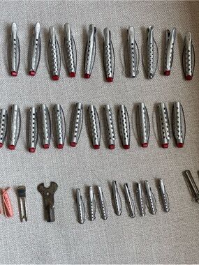 Vintage Goody and Tip Top hair rollers/rods 32 plus 8 extras